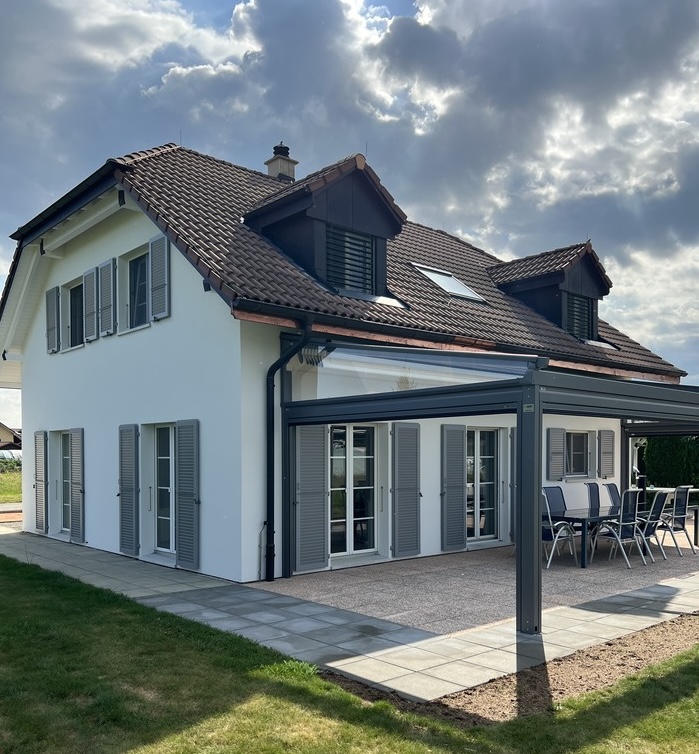 Rénovation de façade dans le canton de Fribourg