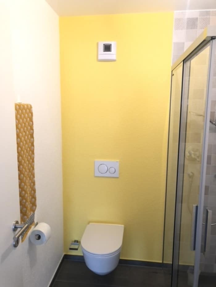 Mise en couleur de murs par Madéco Peinture à Fribourg