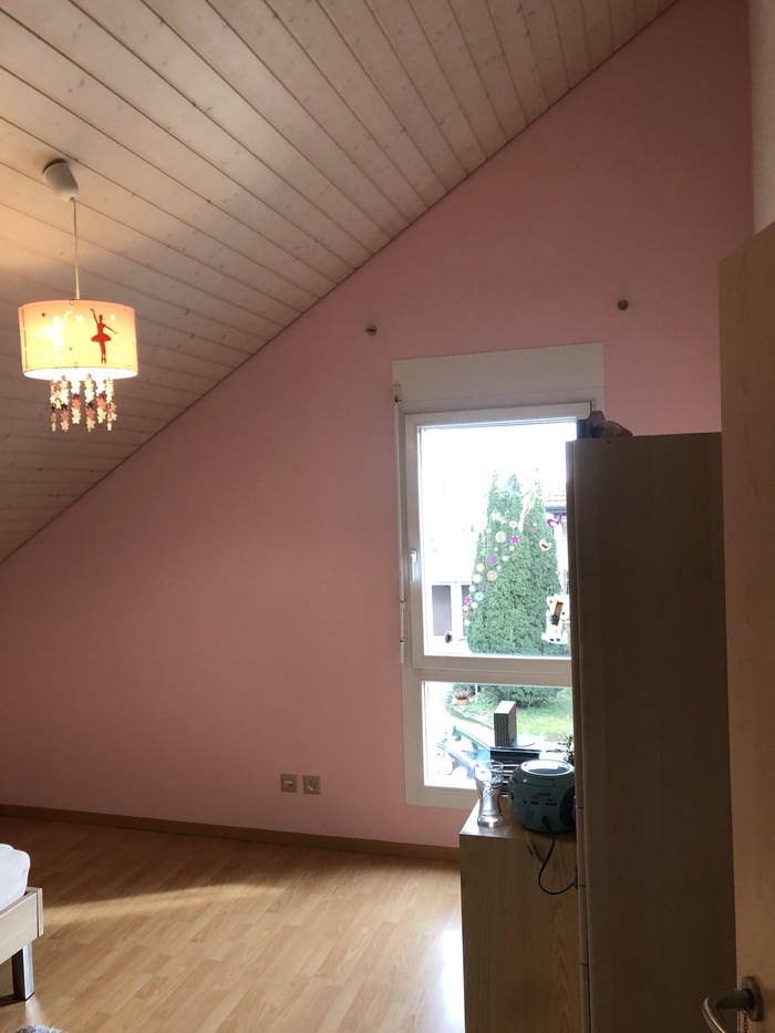 Mise en couleur de murs par Madéco Peinture à Fribourg