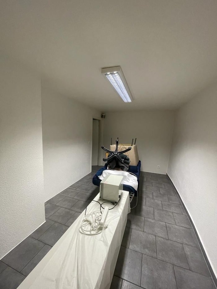 Peinture intérieure réalisée par Madéco Peinture dans le canton de Fribourg