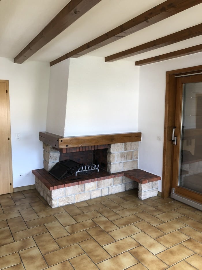 Peinture intérieure réalisée par Madéco Peinture dans le canton de Fribourg