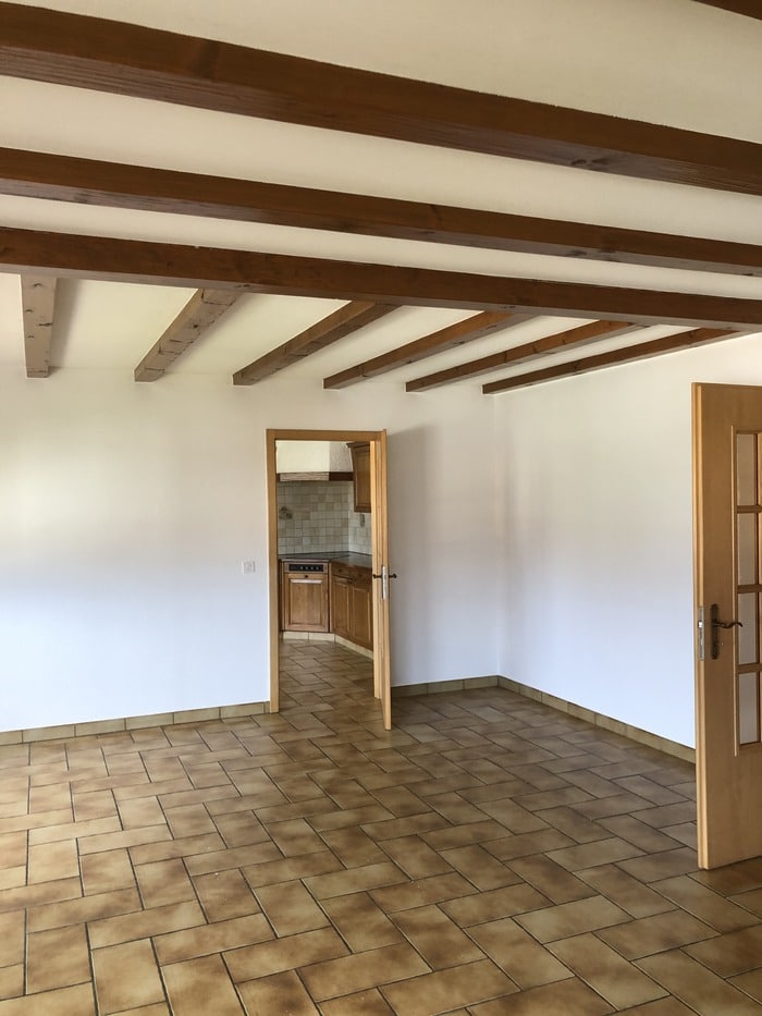 Peinture intérieure réalisée par Madéco Peinture dans le canton de Fribourg