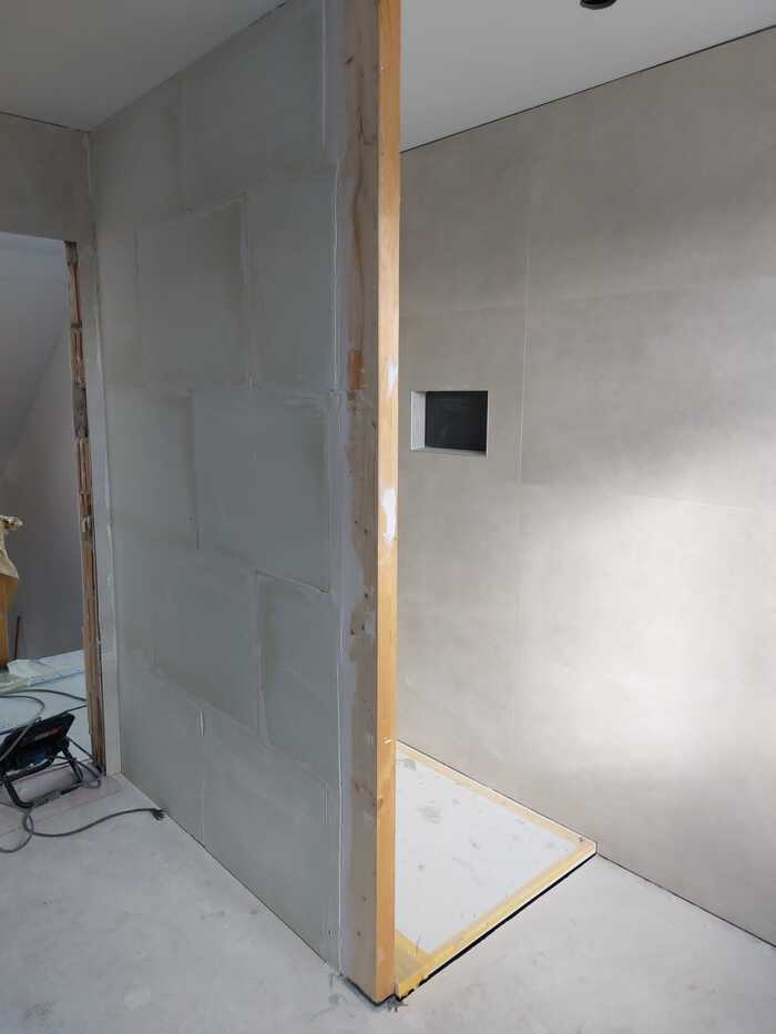 Avant travaux de plâtrerie à Fribourg