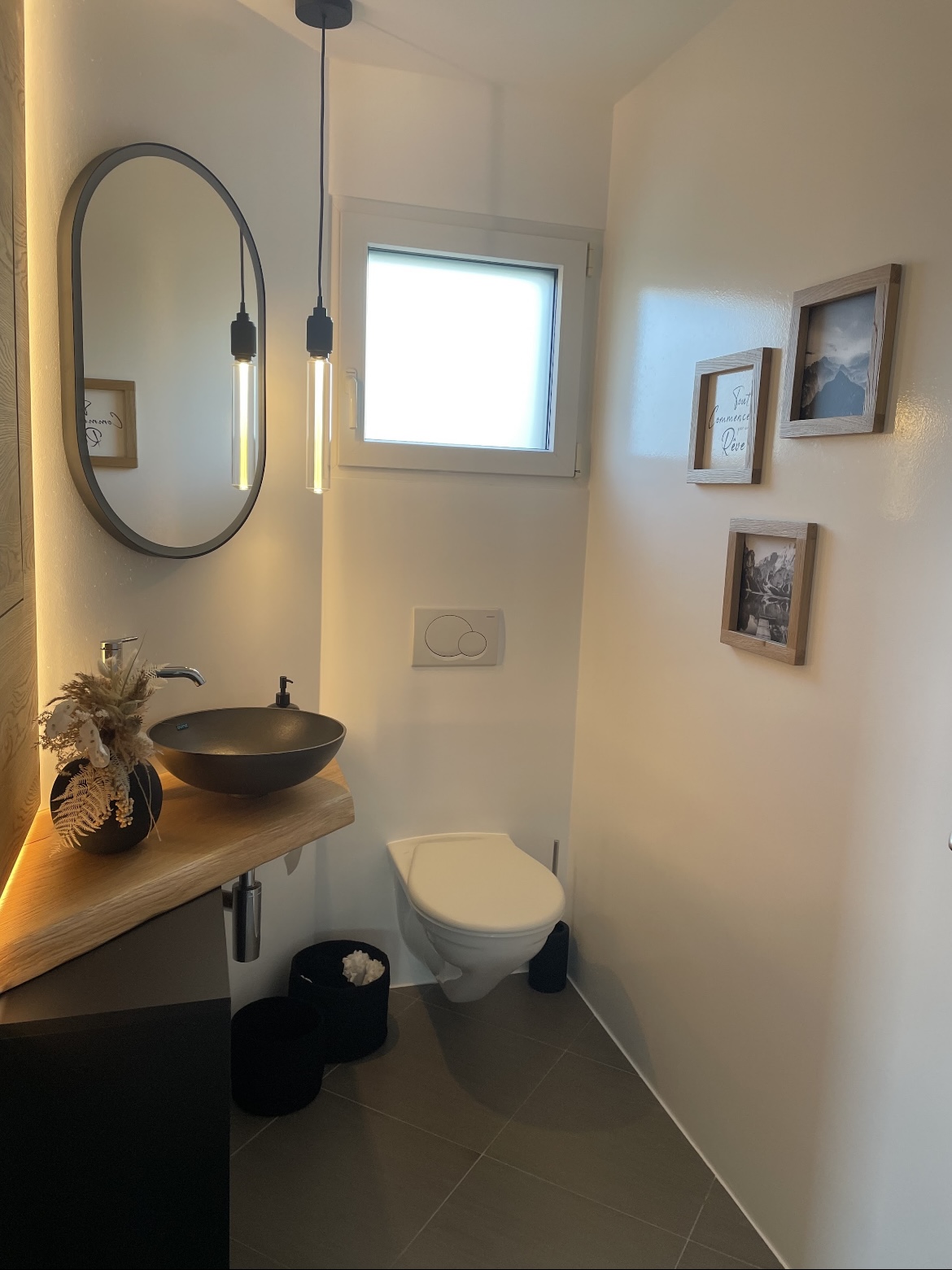 Salle d'eau moderne — rénovation